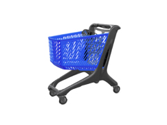 Shopping carts with MIDI child seat Rabtrolley